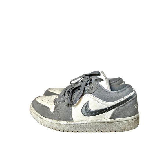 Air Jordan 1 Low SE Canvas Light Smoke Grey Sail | Women’s 7.5 - Picture 6 of 10